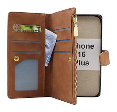 XL iPhone 16 Plus Luksus Lommebok Deksel