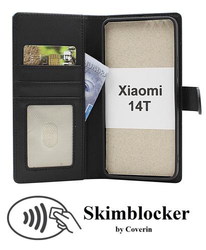 Skimblocker Xiaomi 14T 5G Magnet Lommebok Deksel