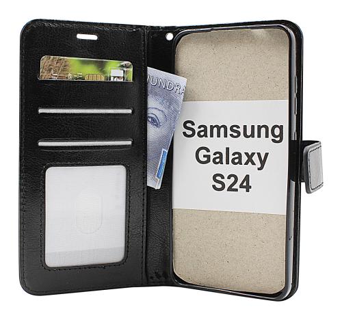 Crazy Horse Wallet Samsung Galaxy S24 5G (SM-S921B/DS)