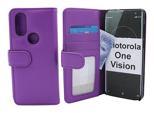 Skimblocker Lommebok-etui Motorola One Vision