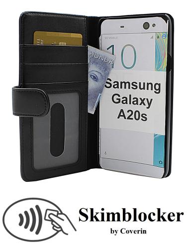 Skimblocker Lommebok-etui Samsung Galaxy A20s (A207F/DS)