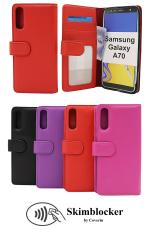 Skimblocker Lommebok-etui Samsung Galaxy A70 (A705F/DS)