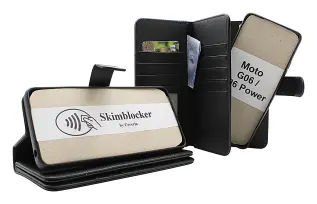 Skimblocker Motorola Moto G06 / G06 Power XL Magnet Lommebok Deksel