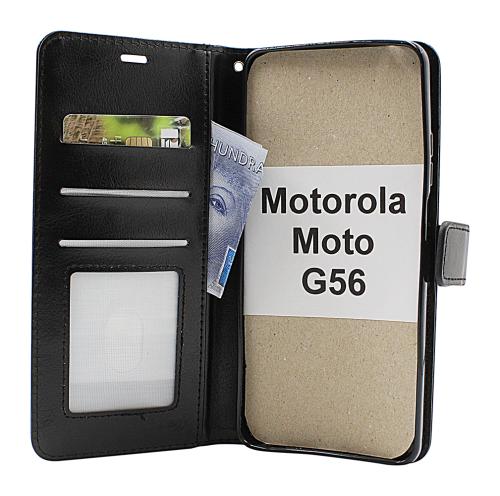 Crazy Horse Motorola Moto G56 Lommebok Deksel