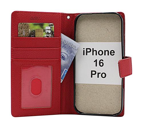 New Standcase iPhone 16 Pro Lommebok