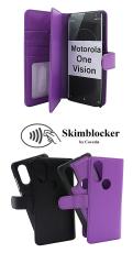 Skimblocker XL Magnet Wallet Motorola One Vision