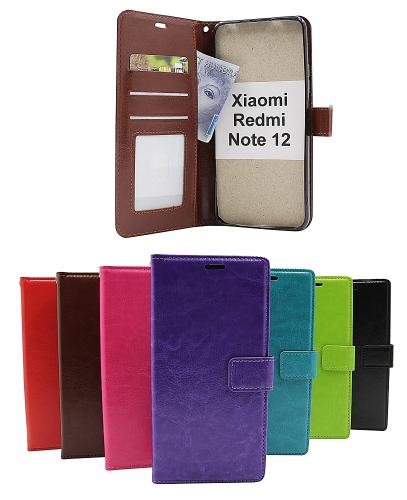 Crazy Horse Wallet Xiaomi Redmi Note 12