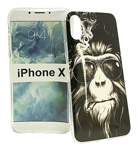 TPU Designdeksel iPhone X/Xs