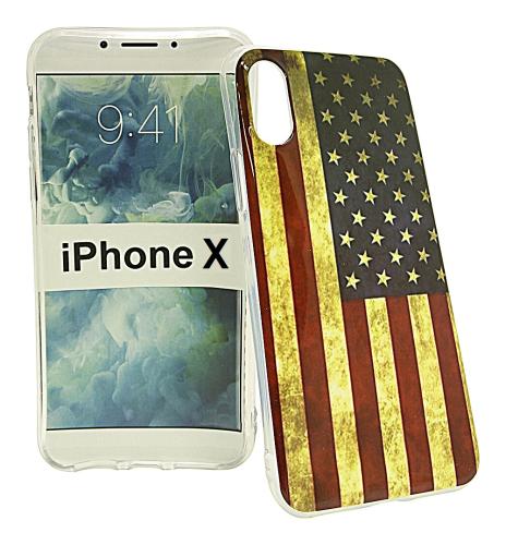 TPU Designdeksel iPhone X/Xs