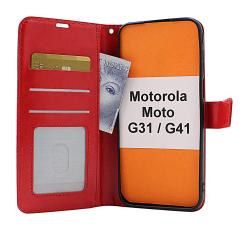 Crazy Horse Wallet Motorola Moto G31/G41