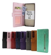 Zipper Standcase Wallet Sony Xperia 1 V 5G (XQ-DQ72)