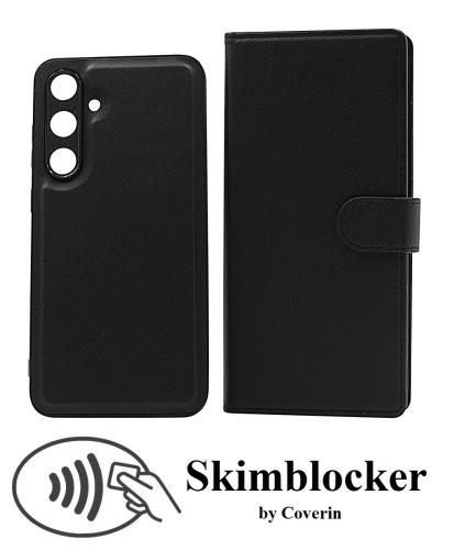 Skimblocker Samsung Galaxy S24 FE Magnet Lommebok Deksel