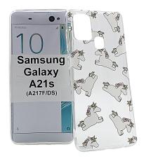 TPU Designdeksel Samsung Galaxy A21s (A217F/DS)