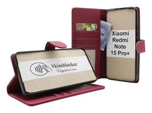 Skimblocker Xiaomi Redmi Note 15 Pro+ Lommebok Deksel