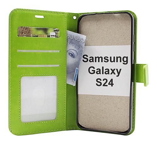 Crazy Horse Wallet Samsung Galaxy S24 5G (SM-S921B/DS)