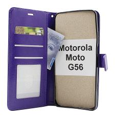 Crazy Horse Motorola Moto G56 Lommebok Deksel