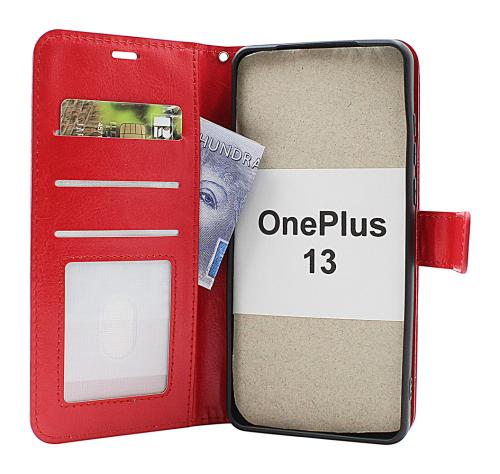 Crazy Horse OnePlus 13 Lommebok Deksel