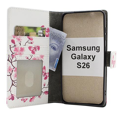 Skimblocker Samsung Galaxy S26 Lommebok Deksel Design