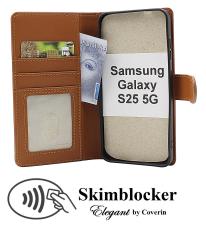 Skimblocker Samsung Galaxy S25 Lommebok Deksel