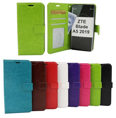 Crazy Horse Wallet ZTE Blade A5 2019