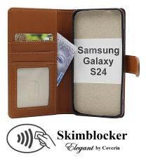 Skimblocker Samsung Galaxy S24 5G Lommebok Deksel