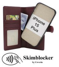 Skimblocker iPhone 15 Plus Magnet Lommebok Deksel
