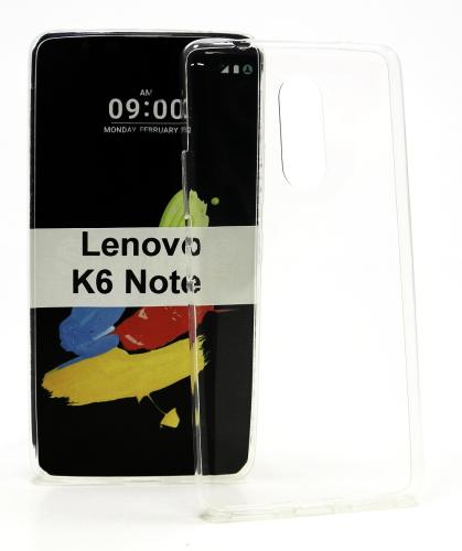 Ultra Thin TPU Deksel Lenovo K6 Note
