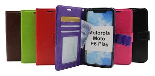 Crazy Horse Wallet Motorola Moto E6 Play