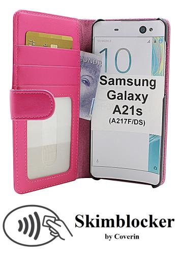 Skimblocker Lommebok-etui Samsung Galaxy A21s (A217F/DS)