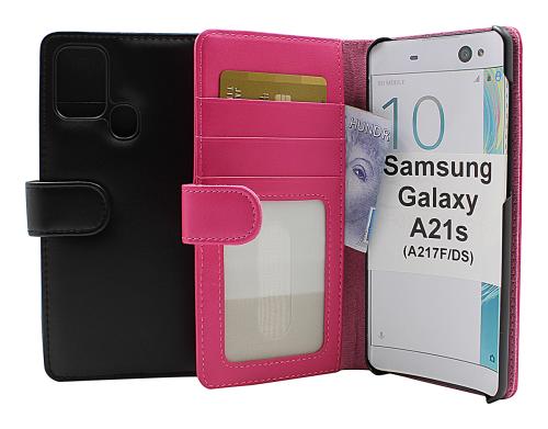 Skimblocker Lommebok-etui Samsung Galaxy A21s (A217F/DS)