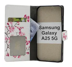 Skimblocker Samsung Galaxy A25 5G Lommebok Deksel Design