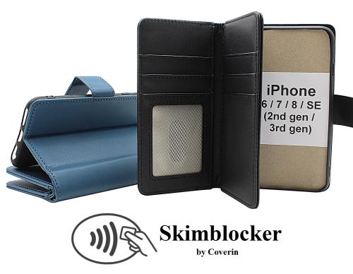 Skimblocker iPhone 7/8/SE (2nd/3rd Gen.) XL Lommebok Deksel