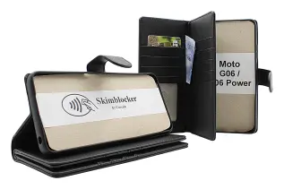 Skimblocker Motorola Moto G06 / G06 Power XL Lommebok Deksel