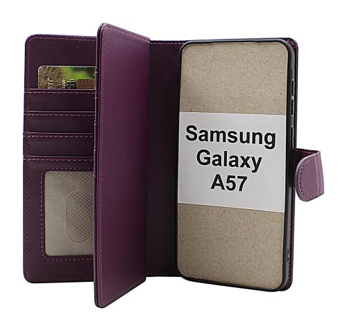 Skimblocker Samsung Galaxy A57 5G XL Lommebok Deksel