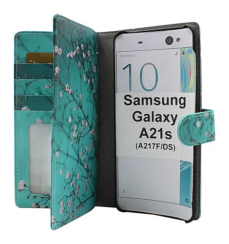 Skimblocker XL Magnet Designwallet Samsung Galaxy A21s (A217F/DS)