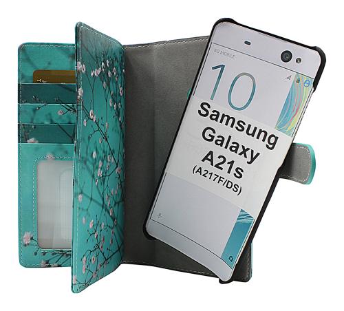 Skimblocker XL Magnet Designwallet Samsung Galaxy A21s (A217F/DS)