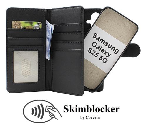 Skimblocker Samsung Galaxy S25 XL Magnet Lommebok Deksel