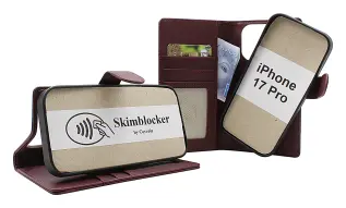 Skimblocker iPhone 17 Pro Magnet Lommebok Deksel