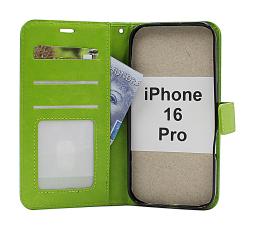 Crazy Horse iPhone 16 Pro Lommebok Deksel