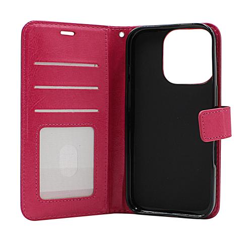 Crazy Horse iPhone 16 Pro Lommebok Deksel