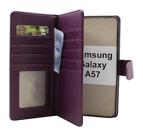Skimblocker Samsung Galaxy A57 5G XL Lommebok Deksel