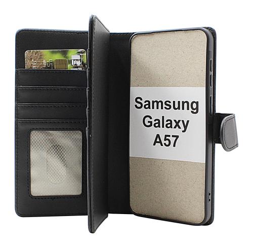 Skimblocker Samsung Galaxy A57 5G XL Lommebok Deksel