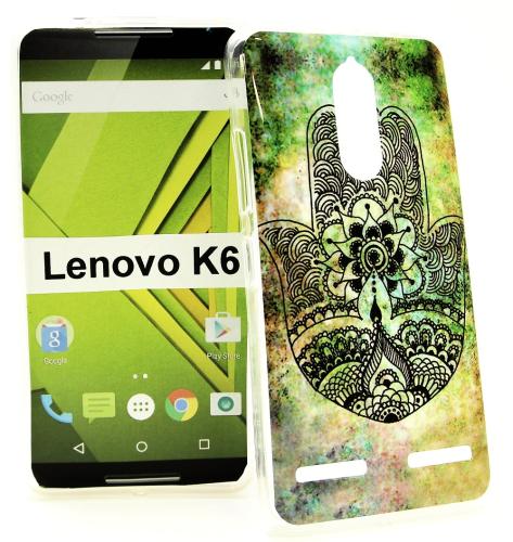 TPU Designdeksel Lenovo K6