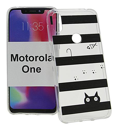 TPU Designdeksel Motorola One