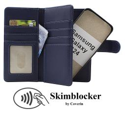 Skimblocker Samsung Galaxy S24 5G XL Magnet Lommebok Deksel