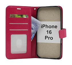 Crazy Horse iPhone 16 Pro Lommebok Deksel