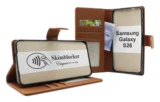 Skimblocker Samsung Galaxy S26 Lommebok Deksel