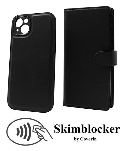 Skimblocker iPhone 15 Plus Magnet Lommebok Deksel