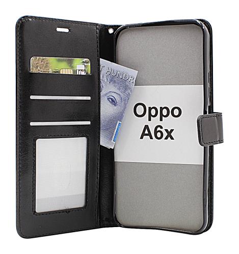 Crazy Horse Oppo A6x Lommebok Deksel