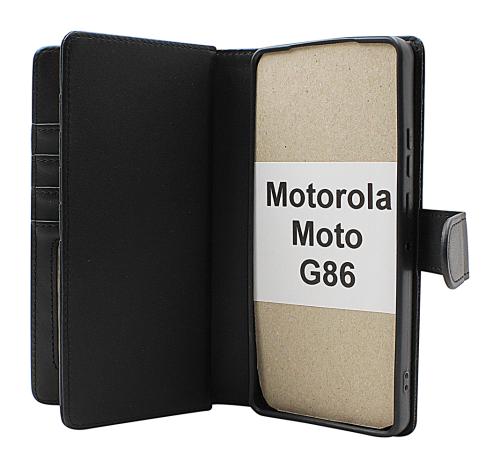 Skimblocker Motorola Moto G86 XL Lommebok Deksel